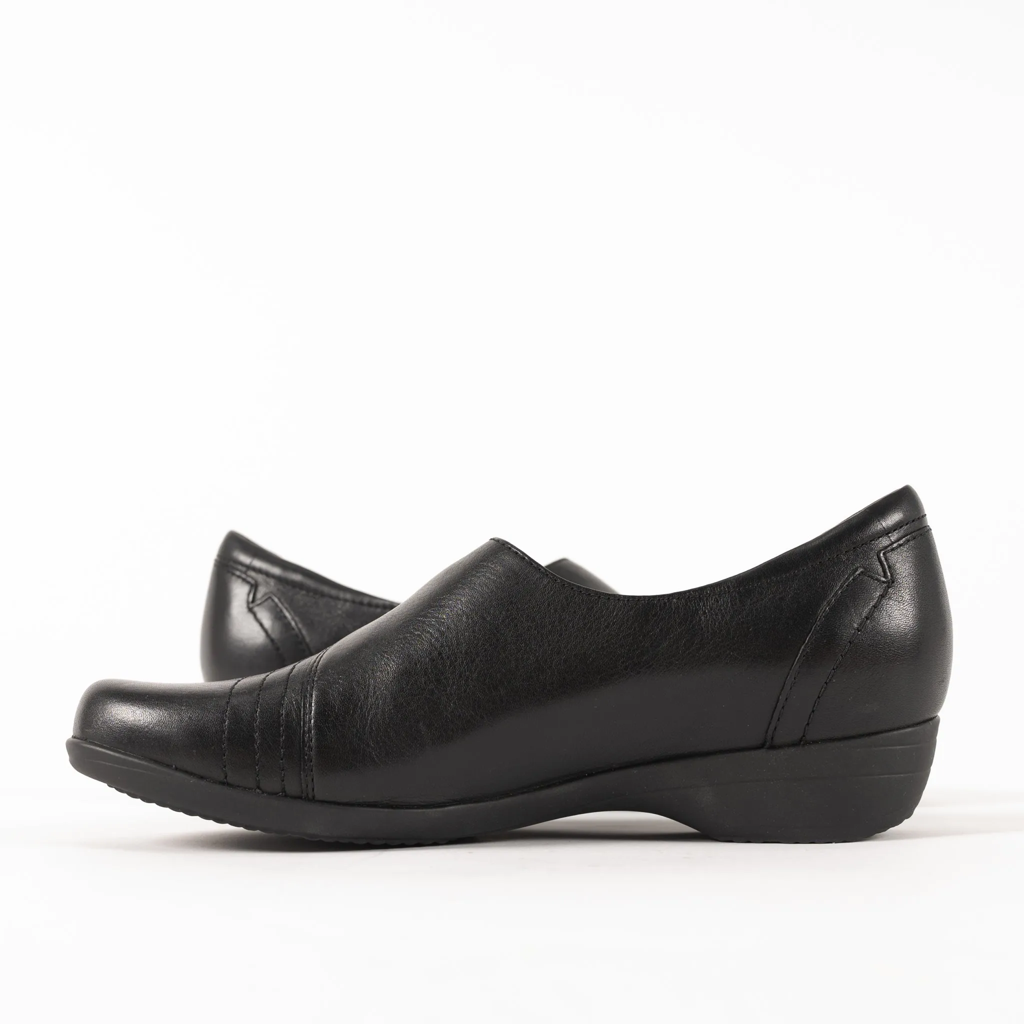 avid cyclists Glam fit FRANNY - BLACK - LEATHER