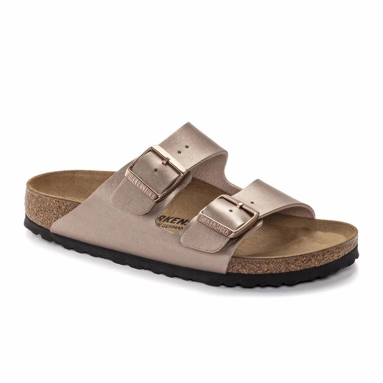 Birkenstock Arizona Slide Sandal (Women) - Copper Birko-Flor Sandal Customization