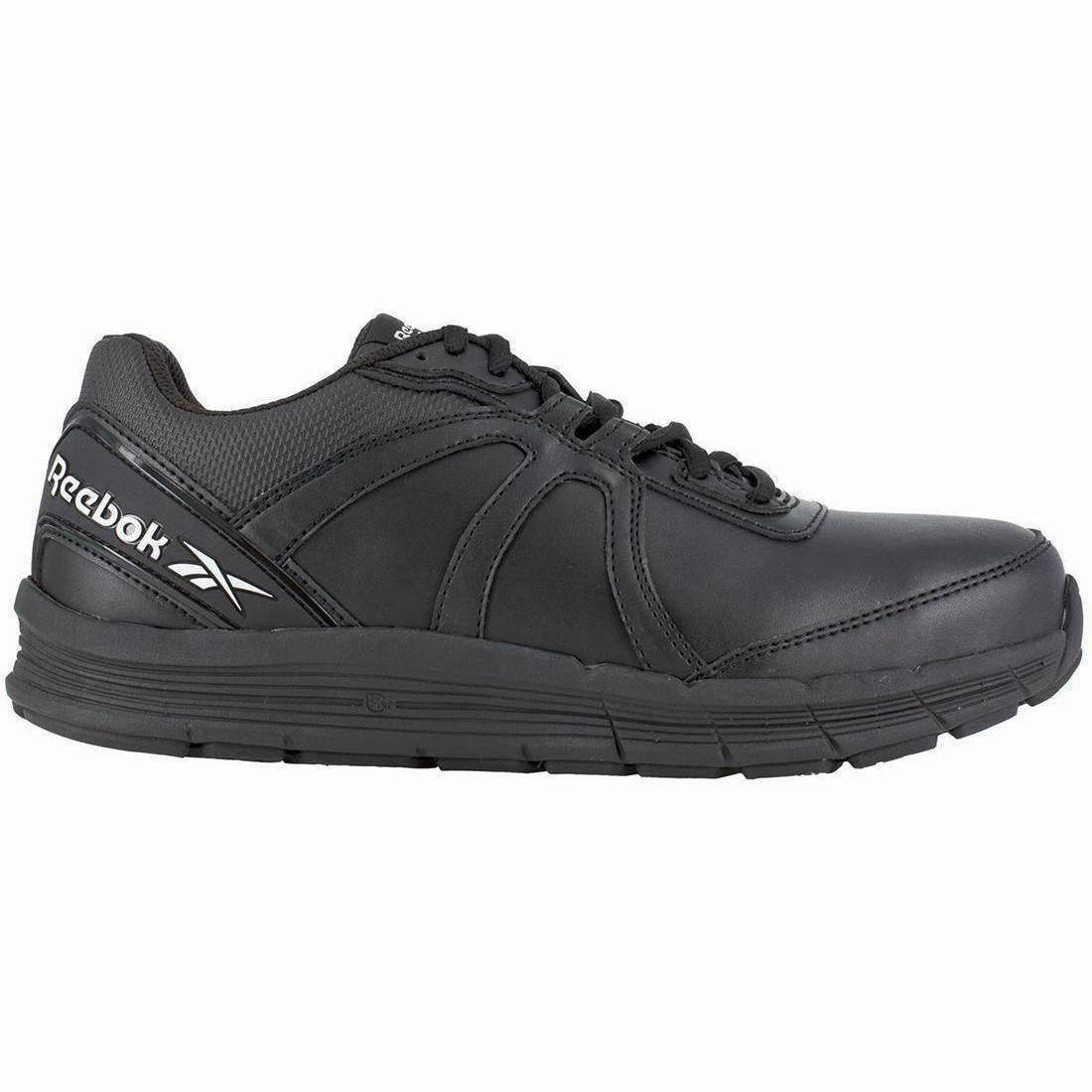 Upgraded piece All-day style Women's Guide Steel-Toe Athletic Work Shoe Black