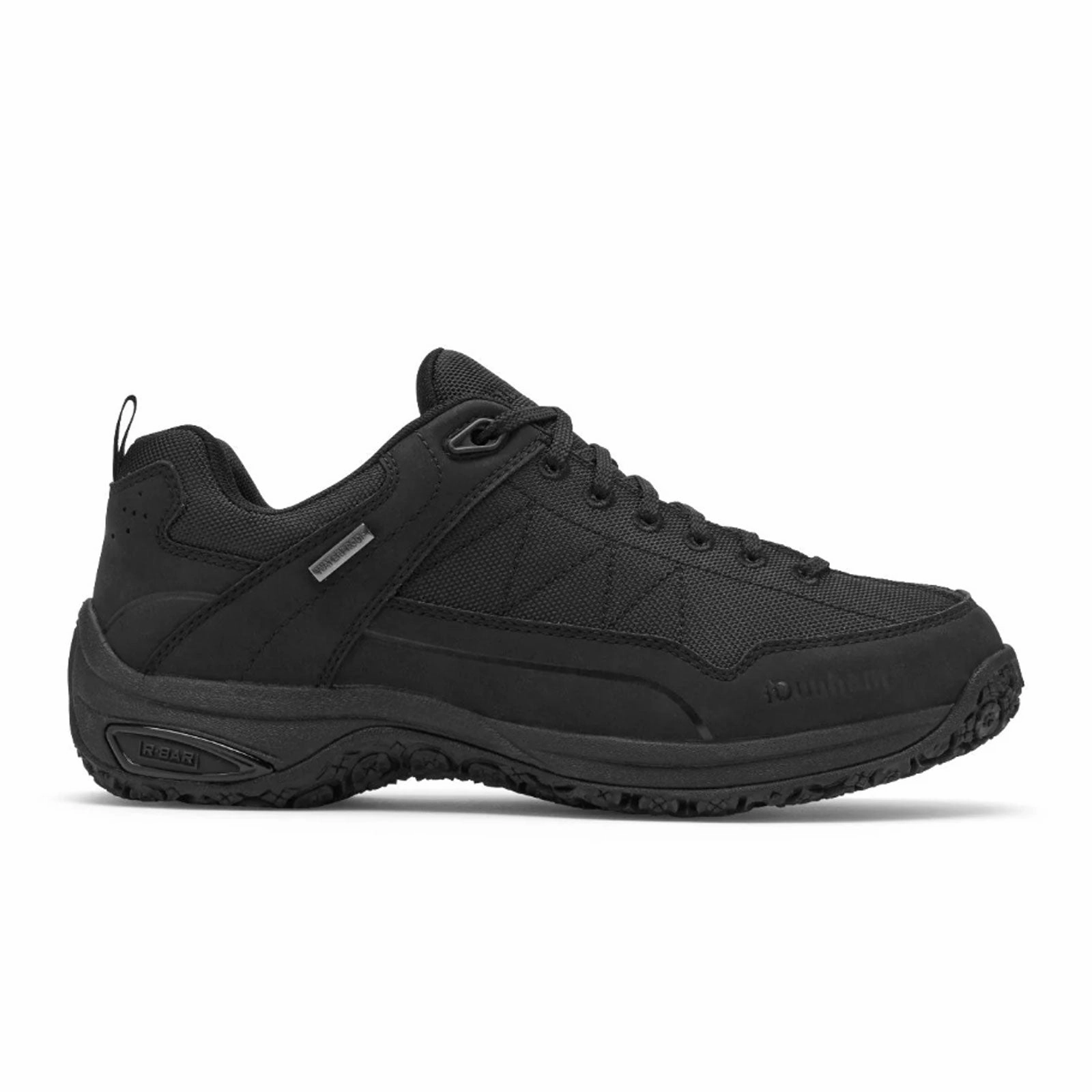 Dunham Ludlow Cloud Plus Lace Up (Men) - Black Anti Odor Urban Commute Sturdy Construction