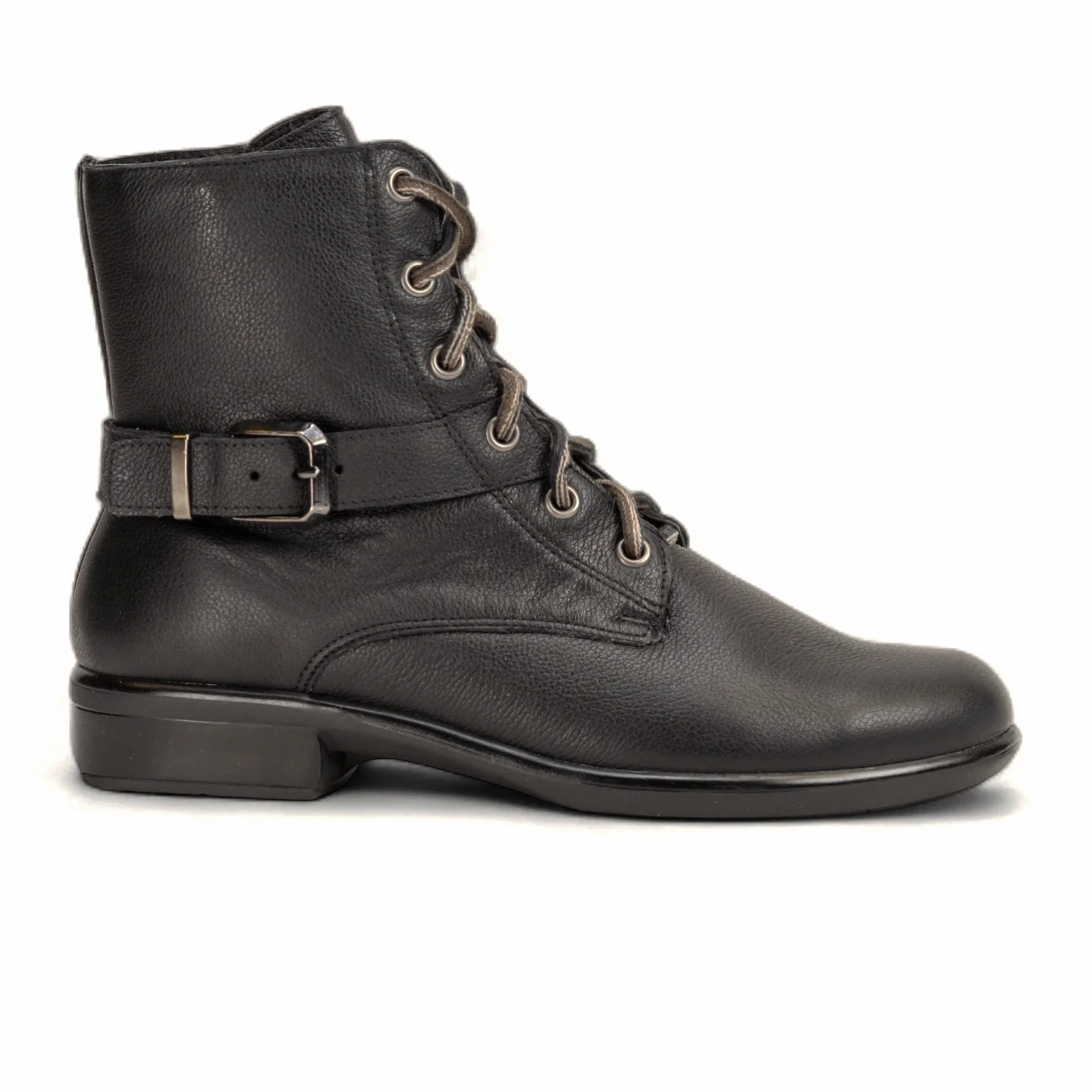 Naot Alize Ankle Boot (Women) - Soft Black Leather Daily Mission