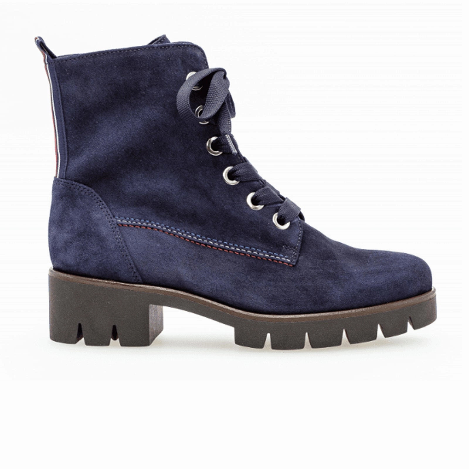 Gabor 711 Lug Sole Combat Boot (Women) - Marine Suede Subtle design Quick Dry Materials