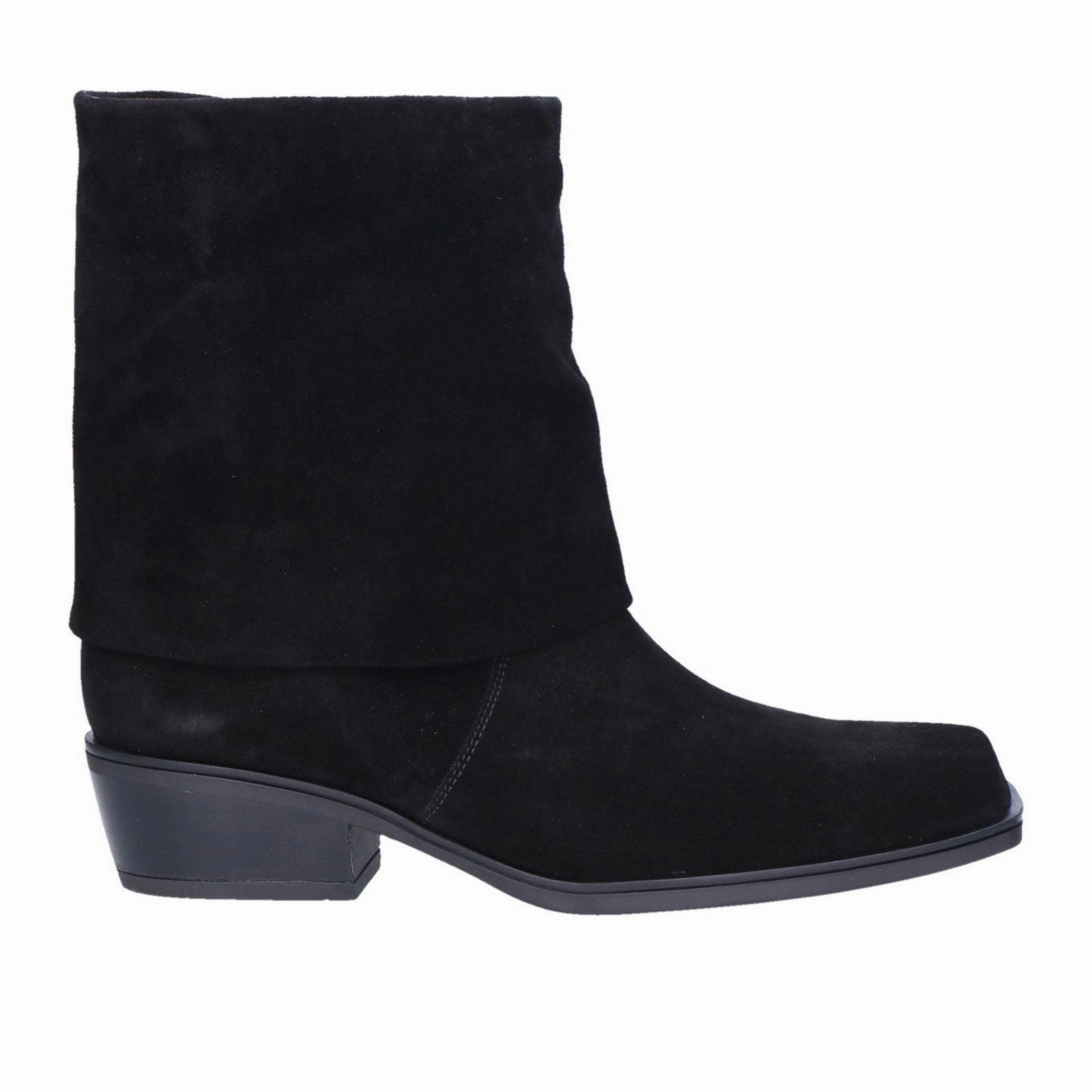 Easy Layer Gabor 915 Foldover Boot (Women) - Dreamvelour/Schwarz