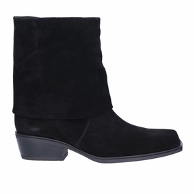 Easy Layer Gabor 915 Foldover Boot (Women) - Dreamvelour/Schwarz