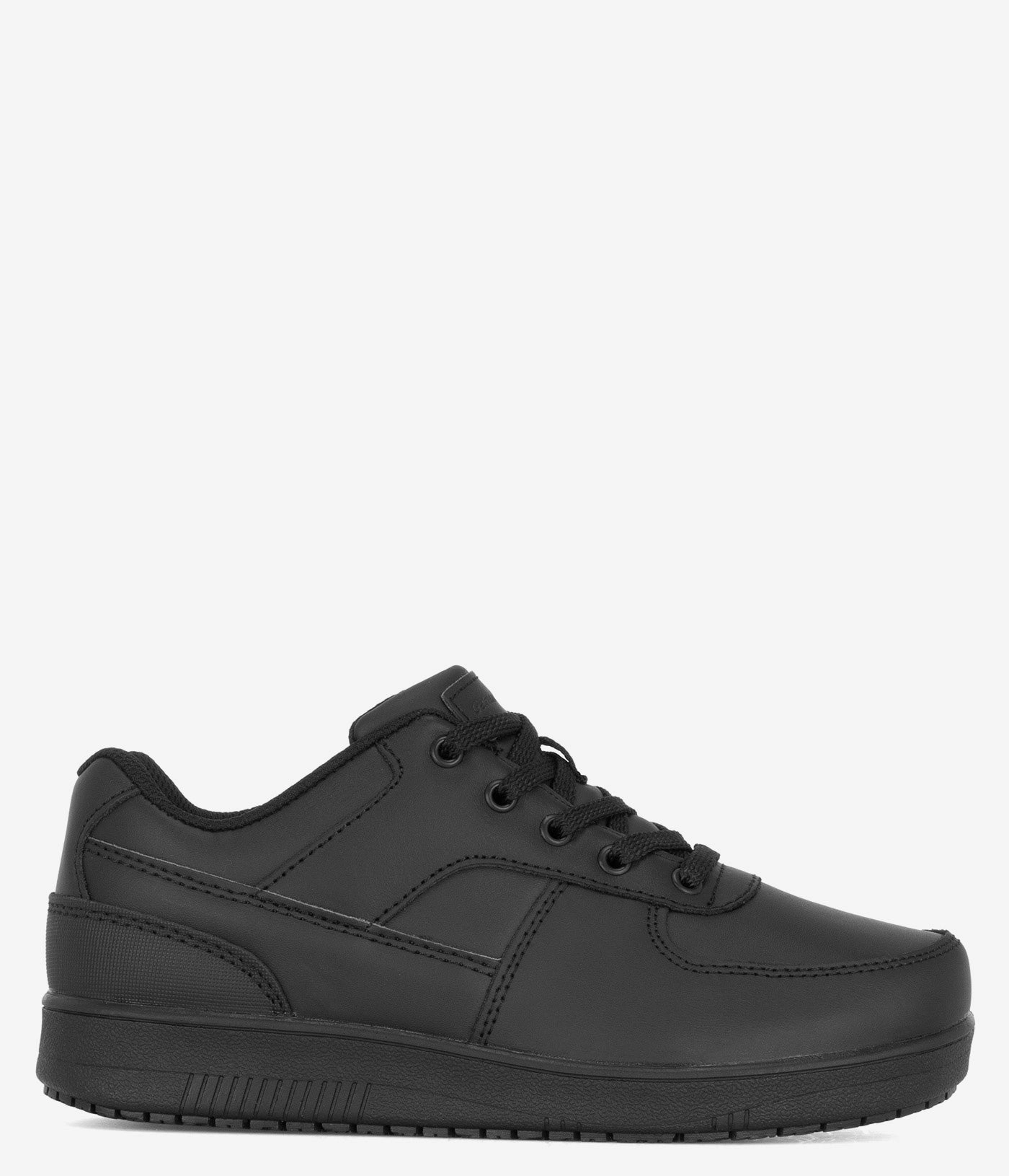 Smooth zipper closure Genuine Grip Sport Classic Slip Resistant Shoe - Women