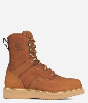 Protective Build Georgia Boot 8" Wedge Work Boot - Men