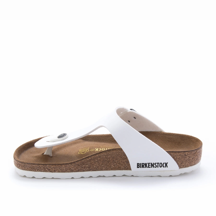 GIZEH - WHITE - BIRKO-FLOR breathable insole High density foam