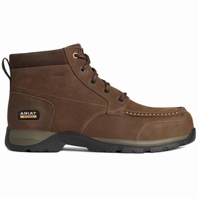 Edge LTE Composite-Toe SD Chukka Work Boot Dark Brown Structured ease Exclusive chic