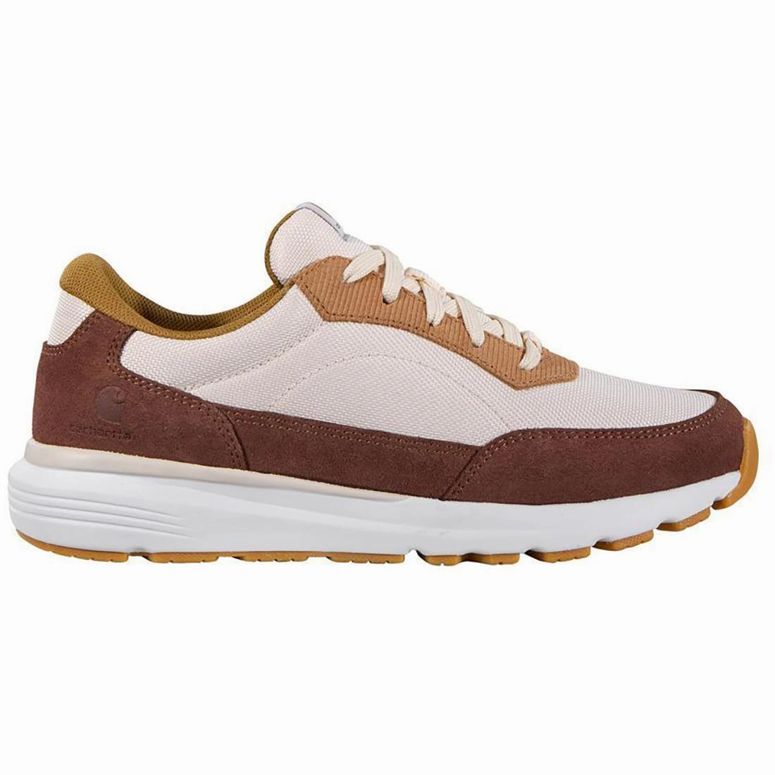 Greenfield Women's EH Soft-Toe Sneaker Brown/Pink Reinforced Heel Counter Odor control