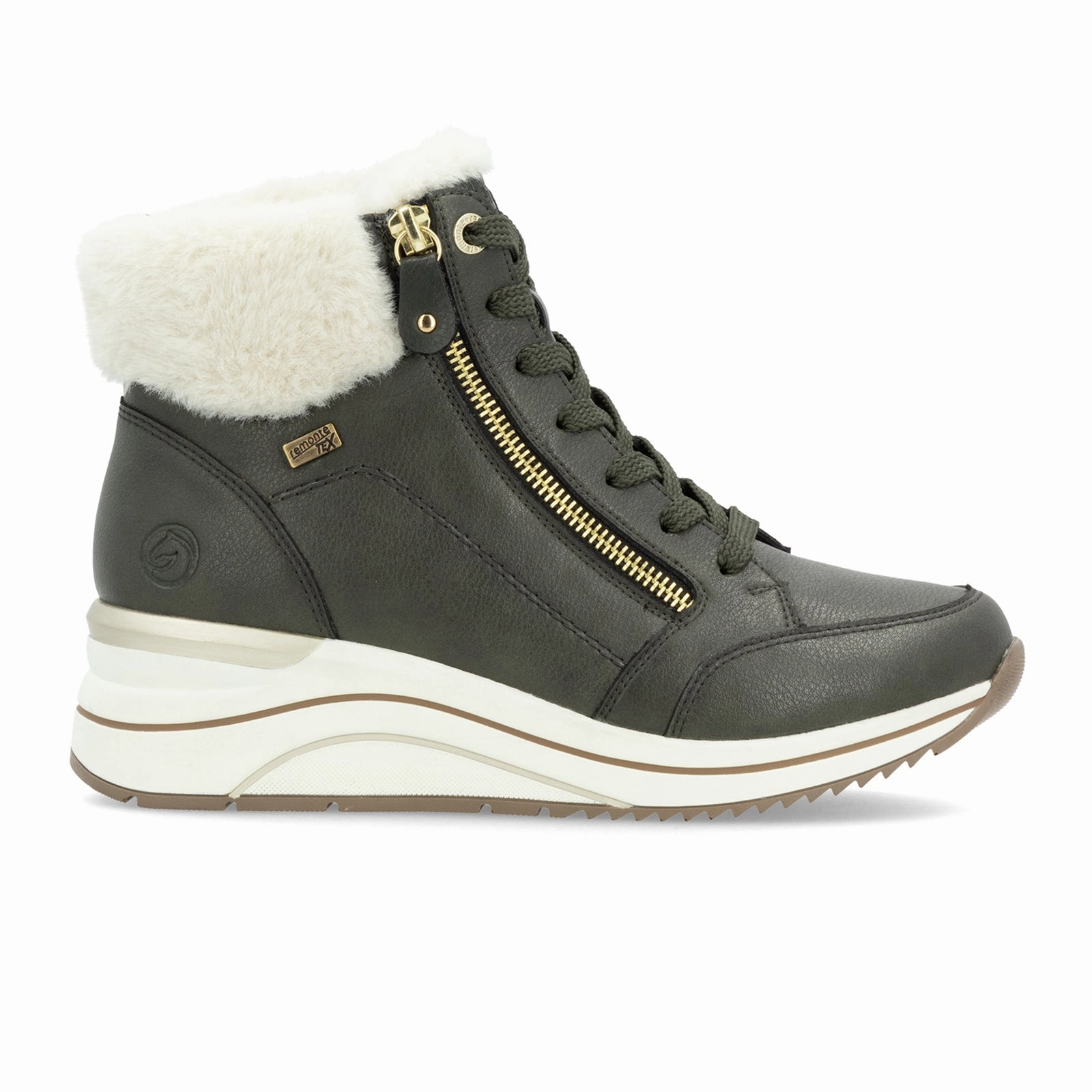 Remonte Eleni D0T77 Sneaker Boot (Women) - Leaf/Cotton Anti   Slip Sole