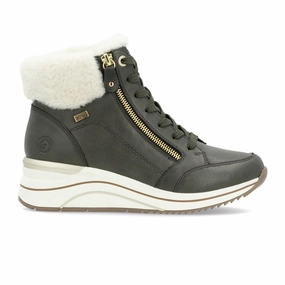 Remonte Eleni D0T77 Sneaker Boot (Women) - Leaf/Cotton Anti   Slip Sole