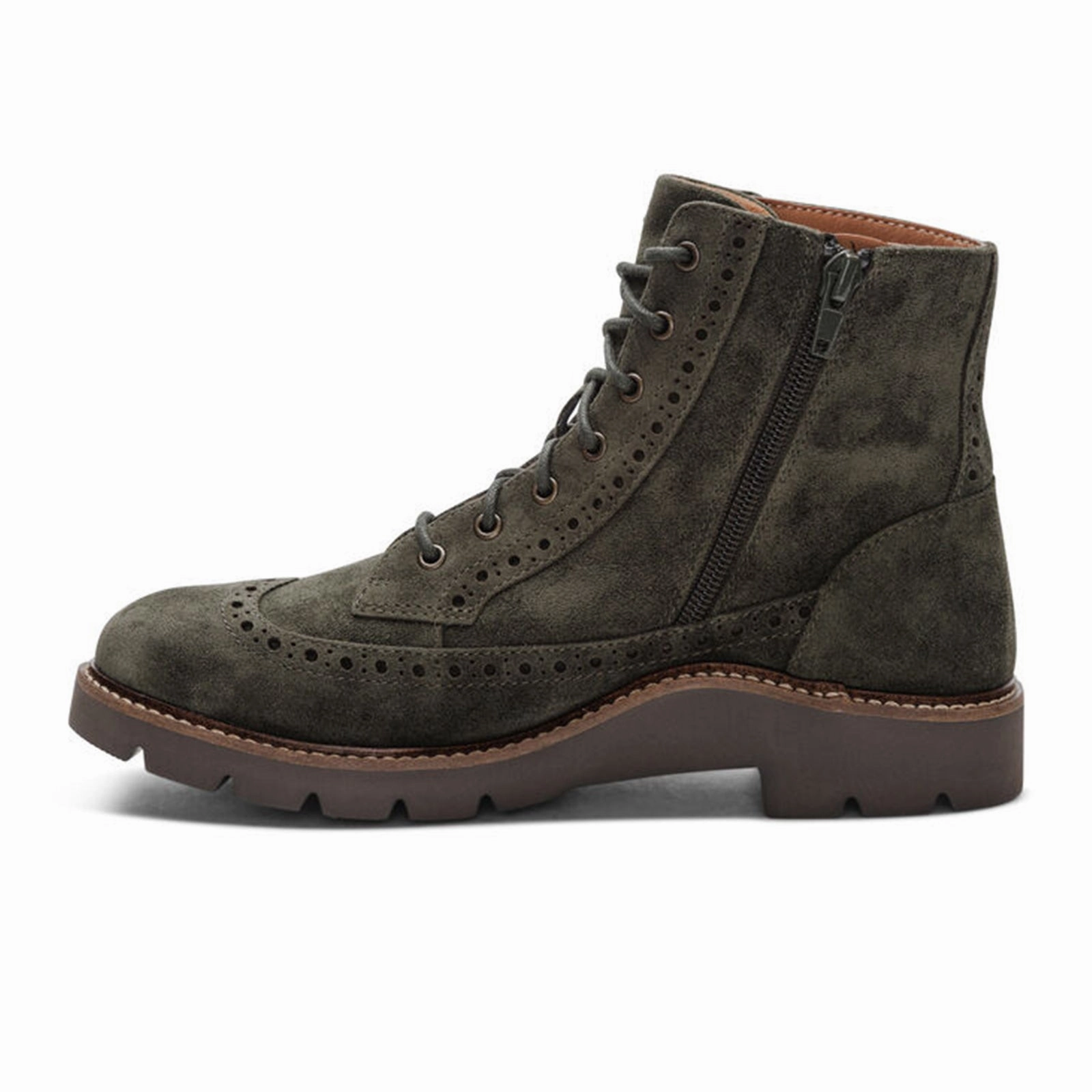 Urban Trail Hydrophobic Upper Aetrex Margot Ankle Boot (Women) - Dark Green