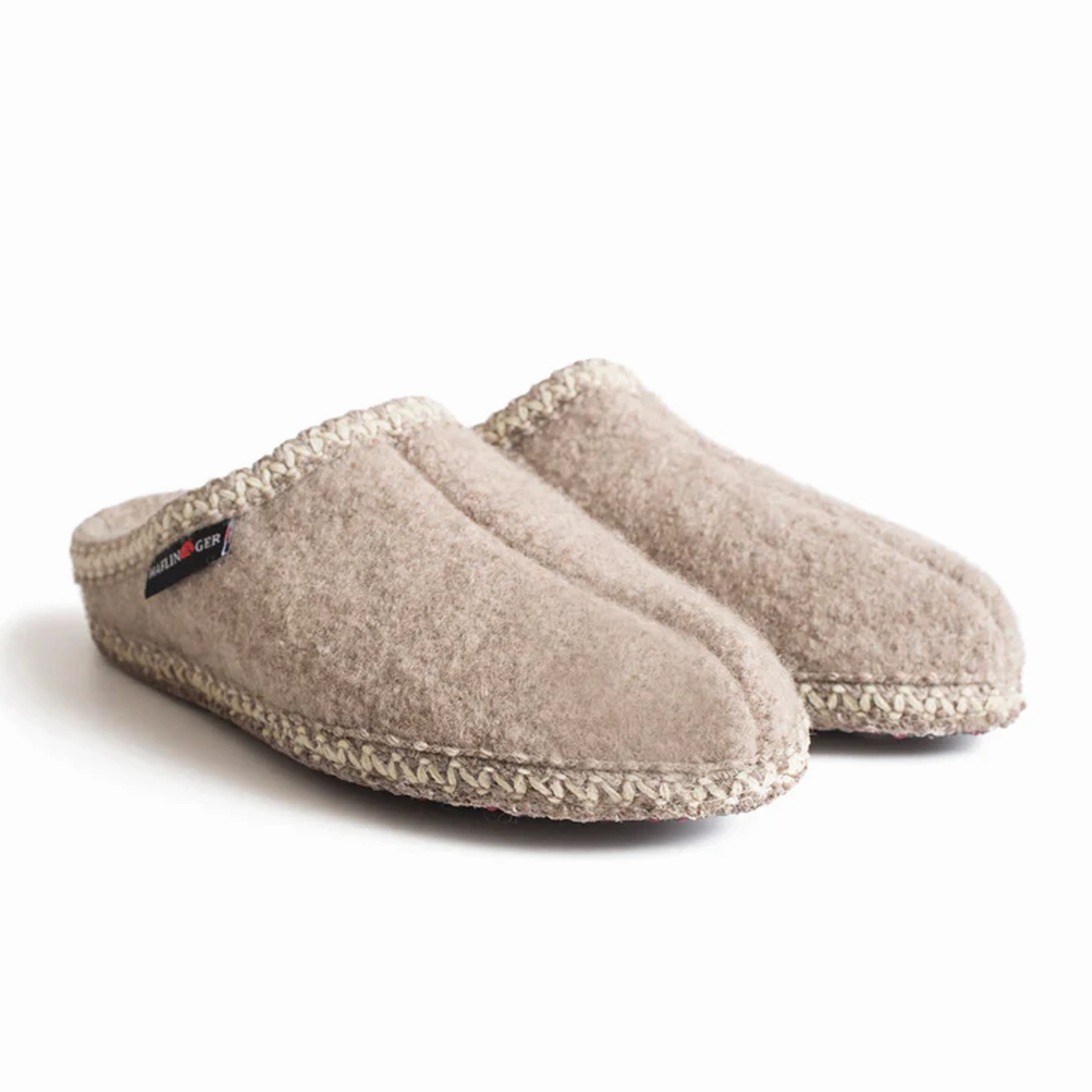 Haflinger AS26 Slipper (Unisex) - Natural Adjustable Sole Reinforced Toe Guard