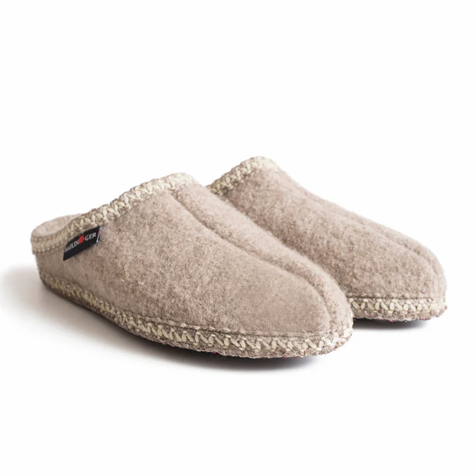 Soft Mesh Haflinger AS26 Slipper (Unisex) - Natural