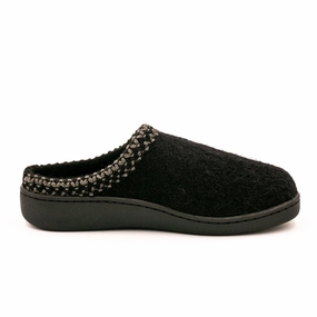 Haflinger AT 203 Slipper (Unisex) - Black Trendy Vibe Lightweight EVA