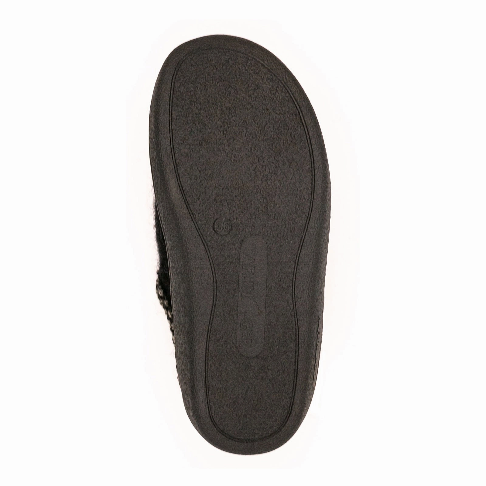 Haflinger AT 203 Slipper (Unisex) - Black Thermoplastic Uppers