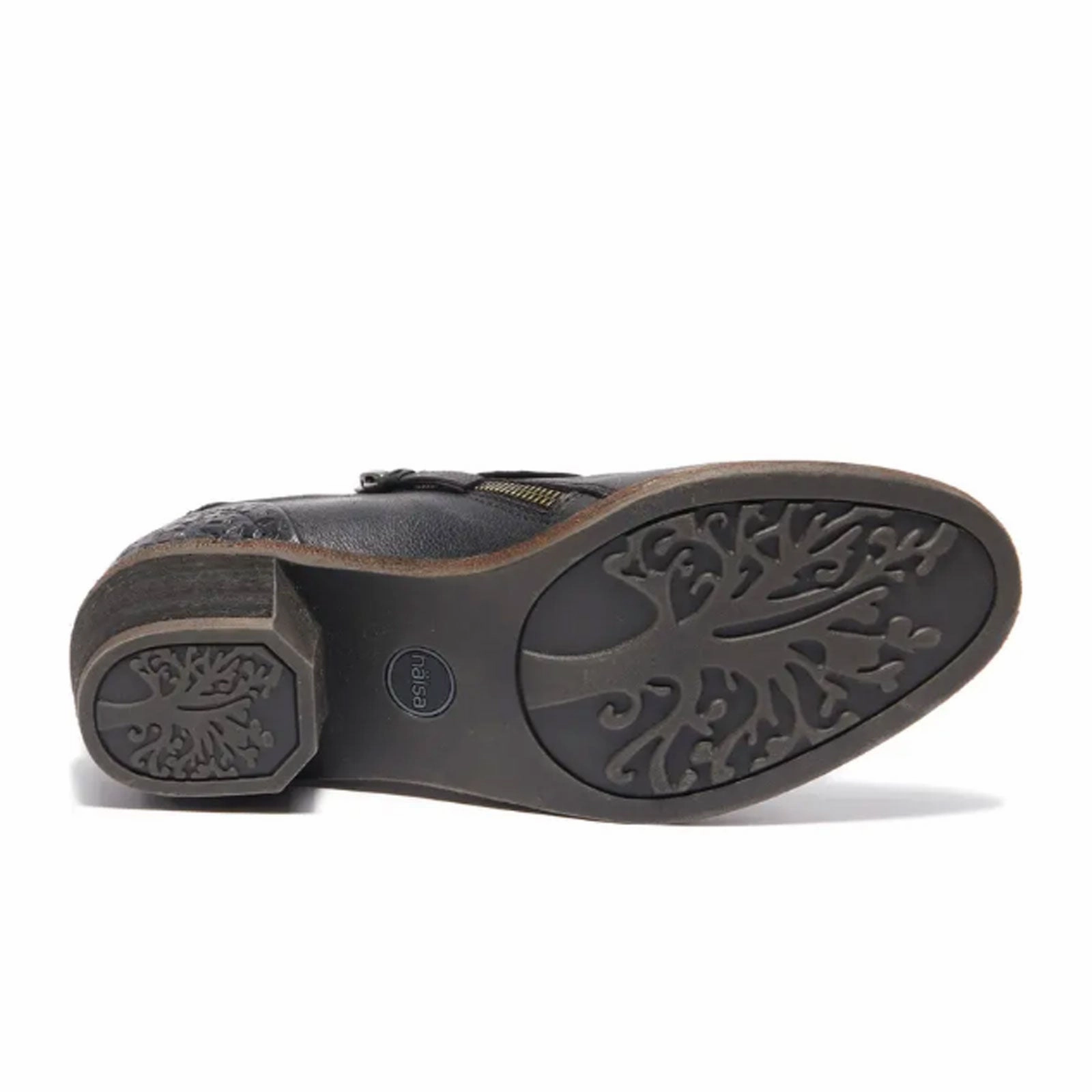 Halsa Michelle Ankle Boot (Women) - Black ground grip