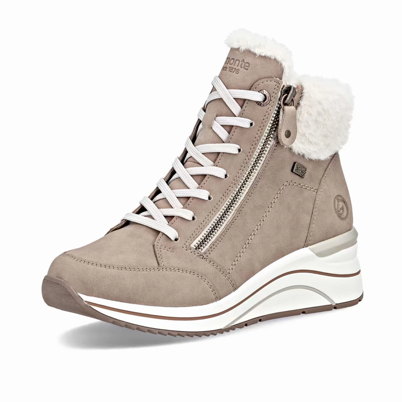 Remonte Eleni D0T77 Sneaker Boot (Women) - Camel/Cotton Craft Collector
