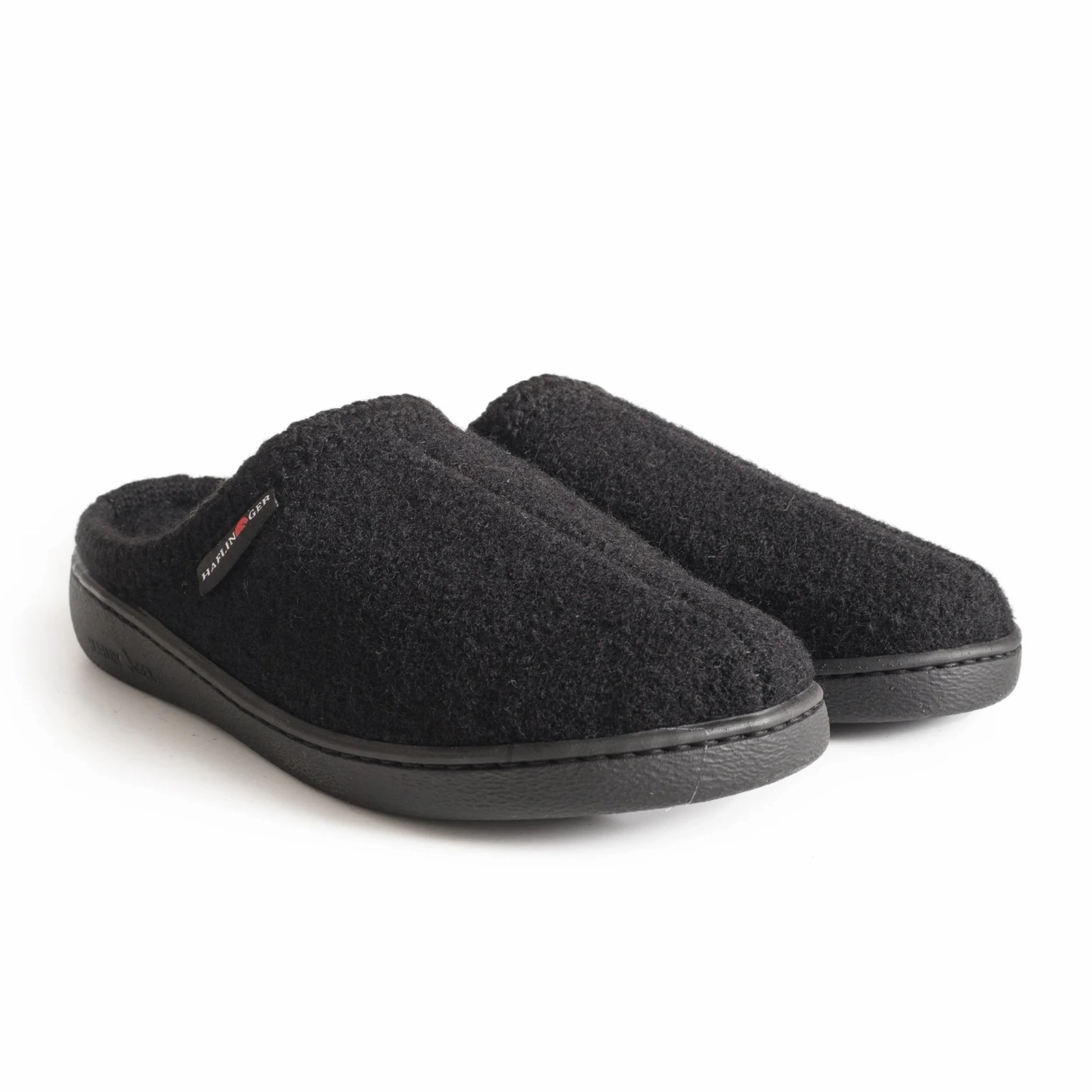 Haflinger AT74 Slipper (Unisex) - Black Practical Outdoor Footwear Comfortable Design