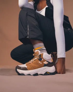 W-GRANDVIEW MAX GTX - HONEY BROWN - LEATHER Sturdy materials neutral - colors