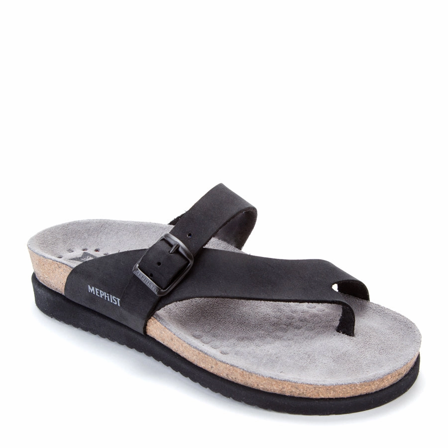 Multi Density Sole Dark HELEN - BLACK - NUBUCK