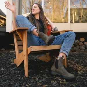 Multi - purpose sensible HIGH TOP 1351 CHELSEA - BROWN - LEATHER