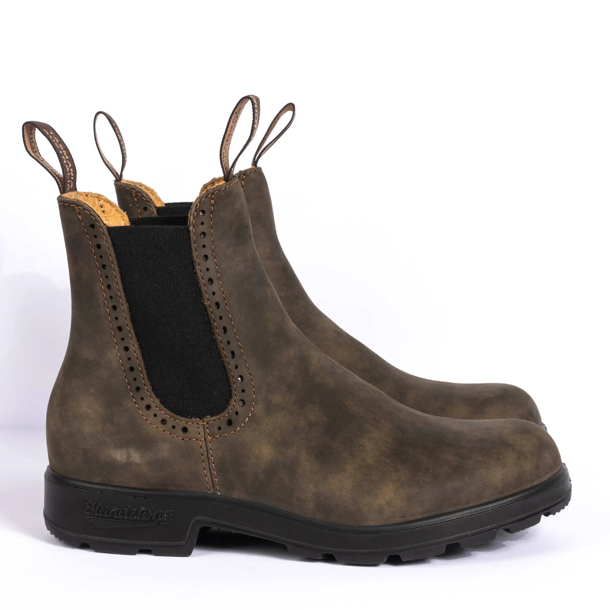 HIGH TOP 1351 CHELSEA - BROWN - LEATHER Responsive Rebound Tech