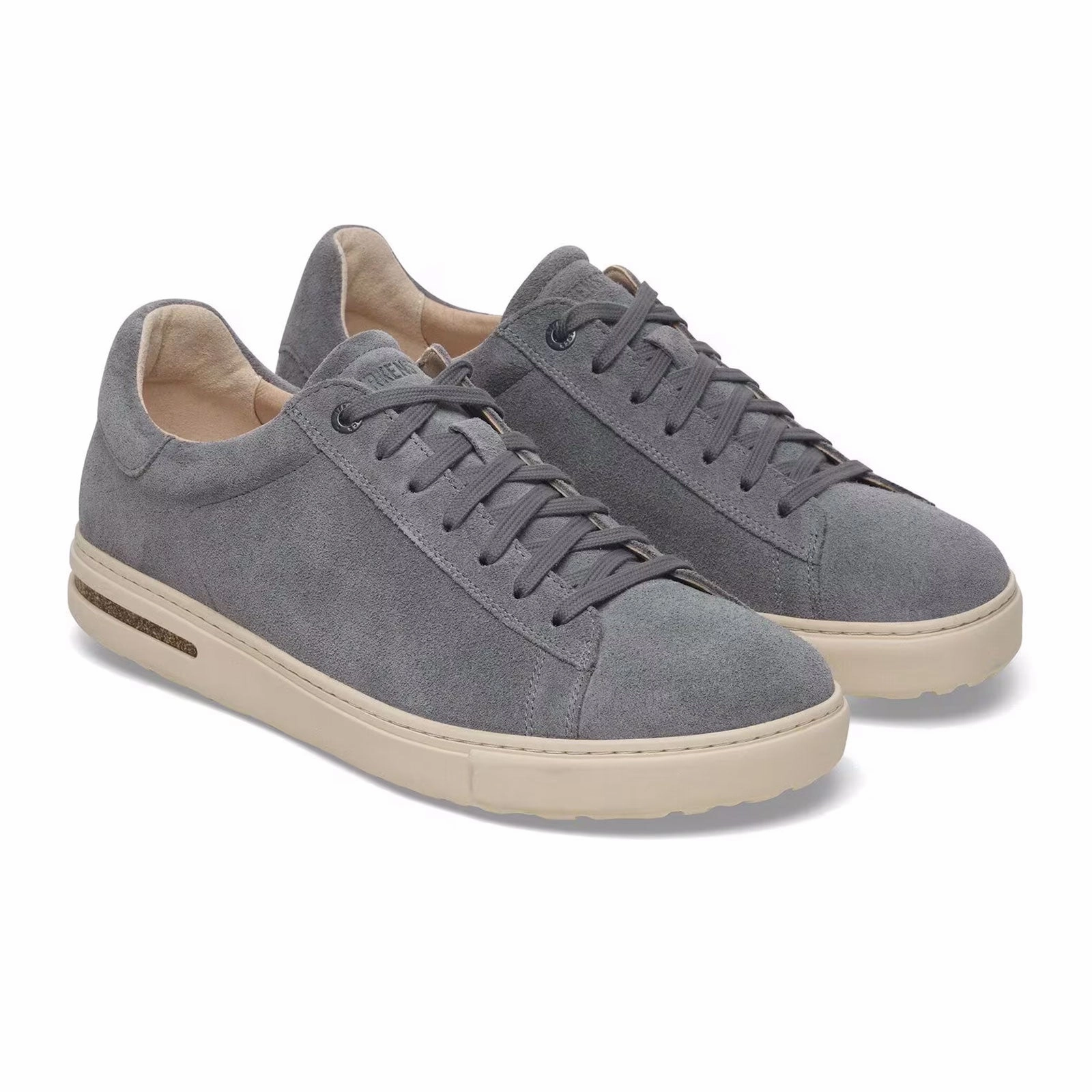 Birkenstock Bend Sneaker (Men) - Basalt Gray Suede Modern