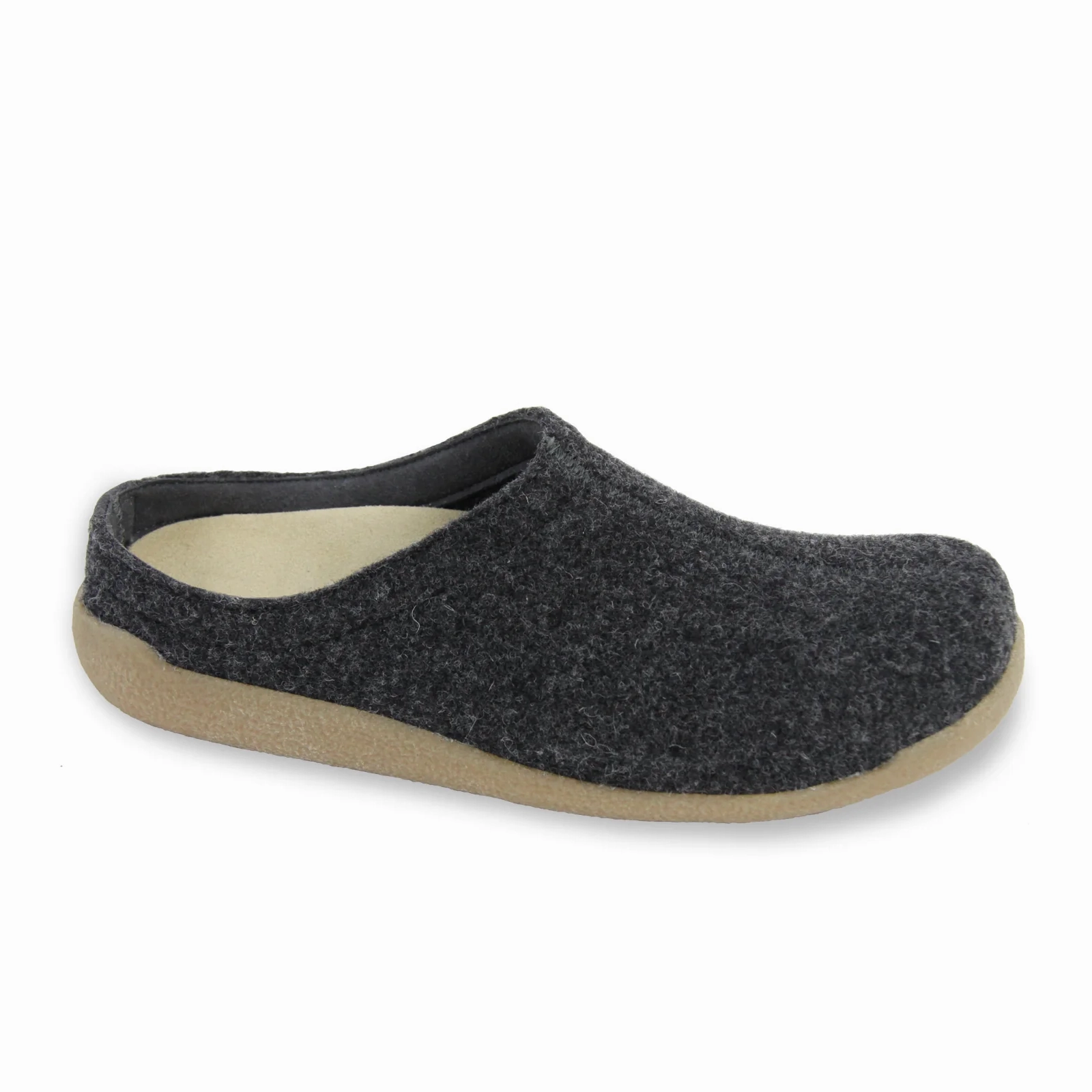 Travel-Ready Shoes Lightweight Walking Shoes Sanita Lodge Slide Slipper (Unisex) - Charcoal/Charcoal
