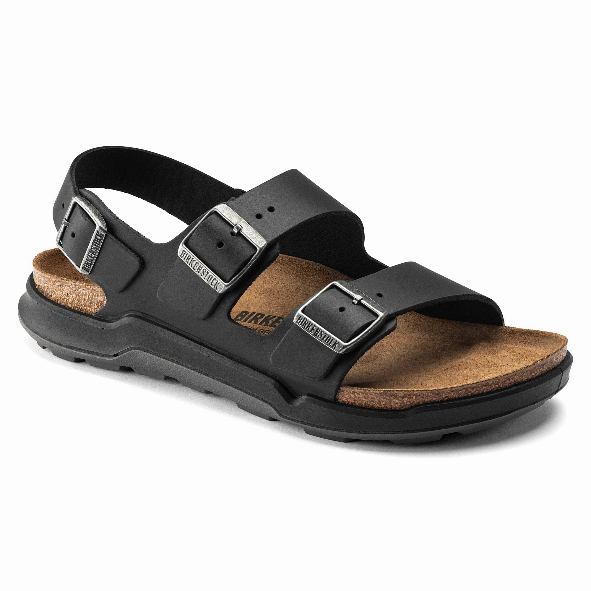 Sidewalk Ready packable BIRKENSTOCK MILANO RUGGED MEN OILED LEATHER
