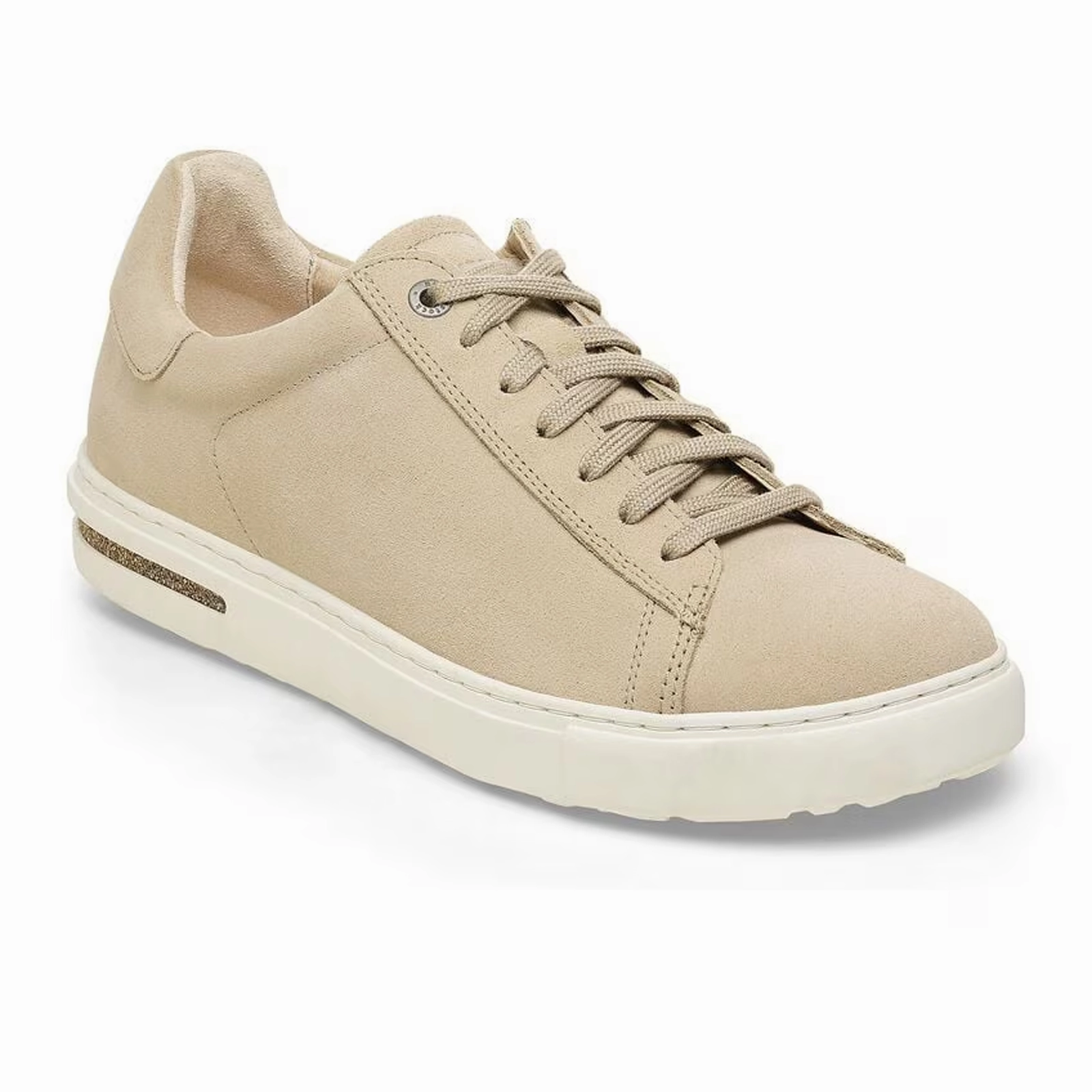 Birkenstock Bend Sneaker (Men) - Sandcastle Suede/White Fashion Flip-flops Abrasion Resistant Material