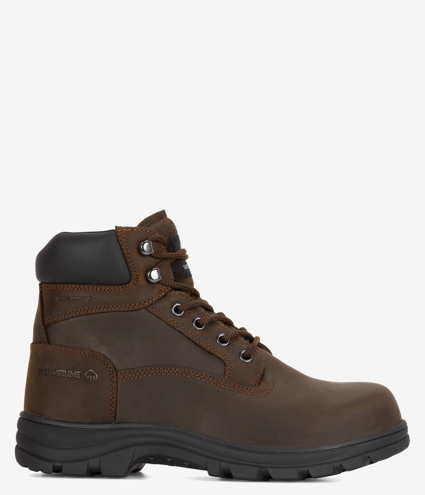 commuters - specific benefits Wolverine Carlsbad 6" Steel Toe Waterproof Work Boot - Men