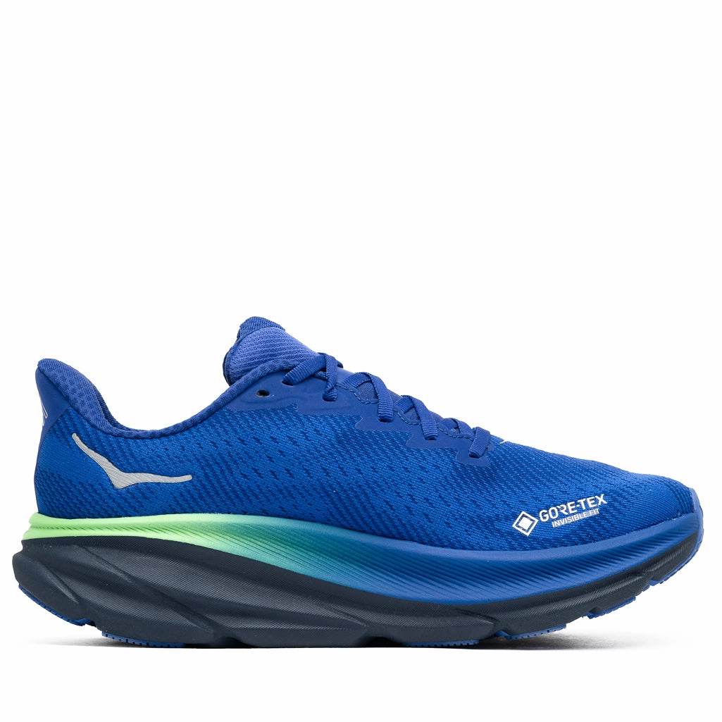 Insulated River Crossing Hoka Clifton 9 Gore-Tex - Dazzling Blue/Evening Sky