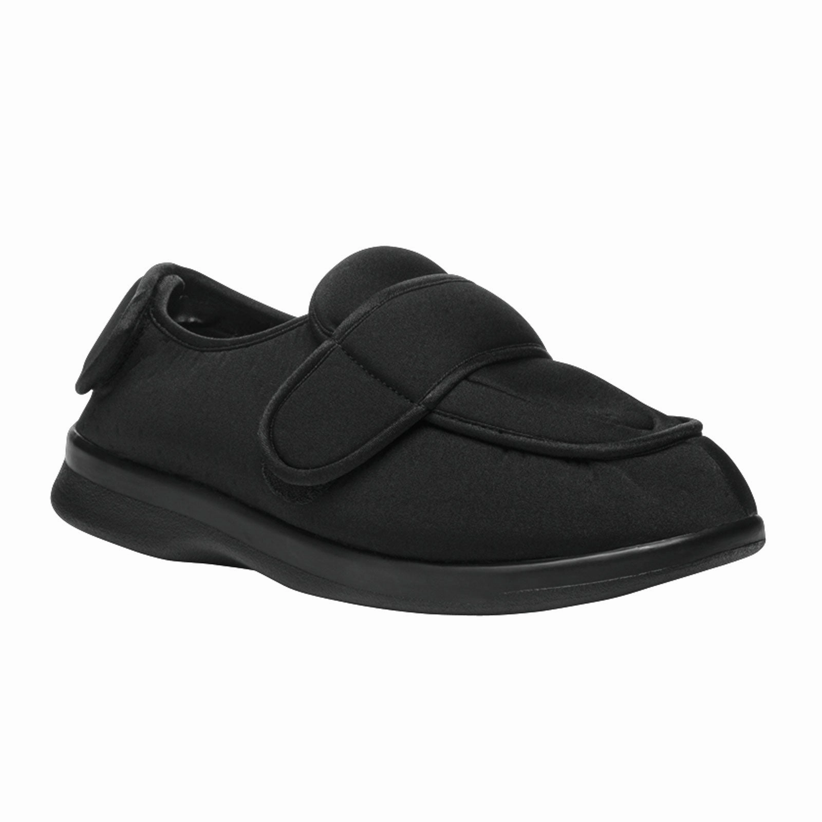 Sponge Padding Brunch Walk Propet Cronus Slipper (Men) - Black