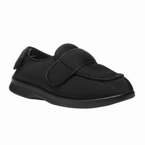 Stylish Walking Shoes Simple Glam Propet Cronus Slipper (Men) - Black