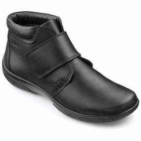 Adjustable Closure Mechanism HOTTER DAYDREAM BOOT BLACK MEDIUM AND WIDE - FINAL SALE!