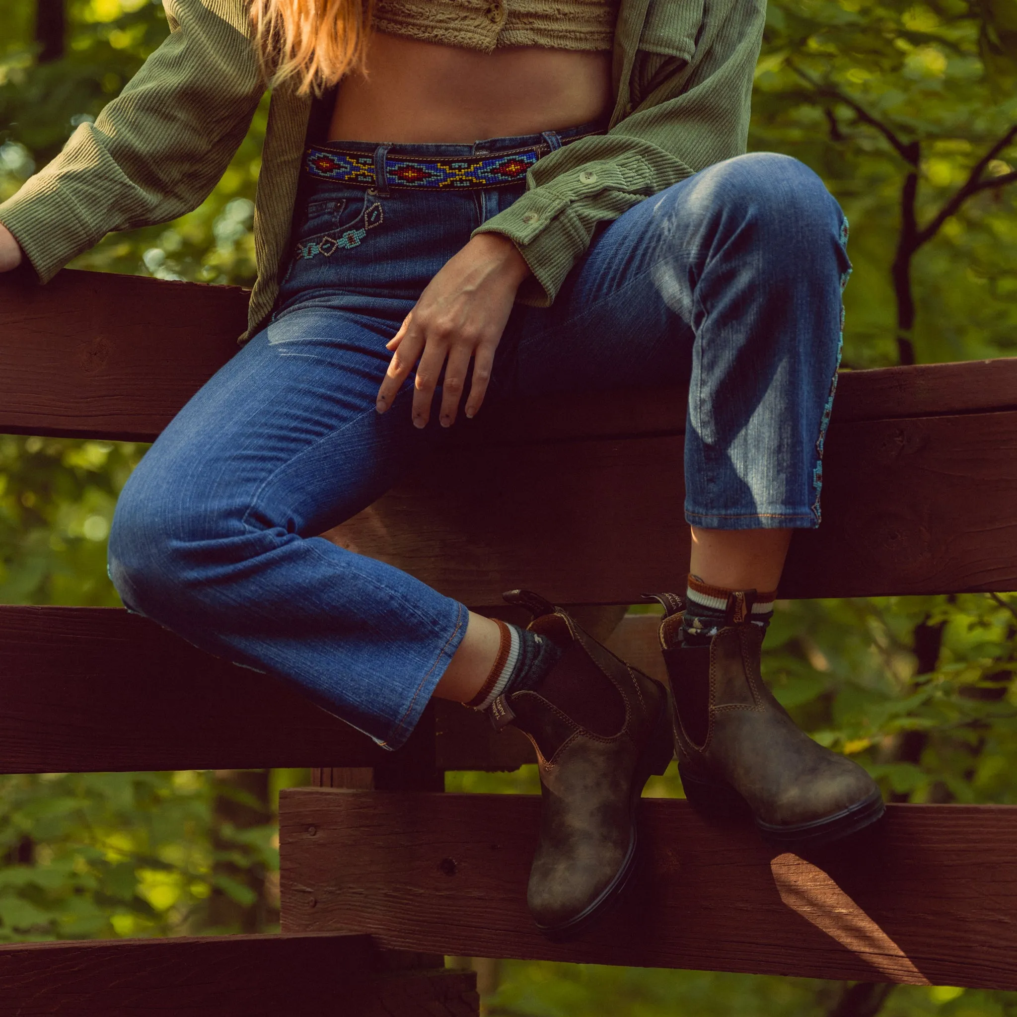 Non Toxic Materials CLASSIC 585 CHELSEA - BROWN - LEATHER