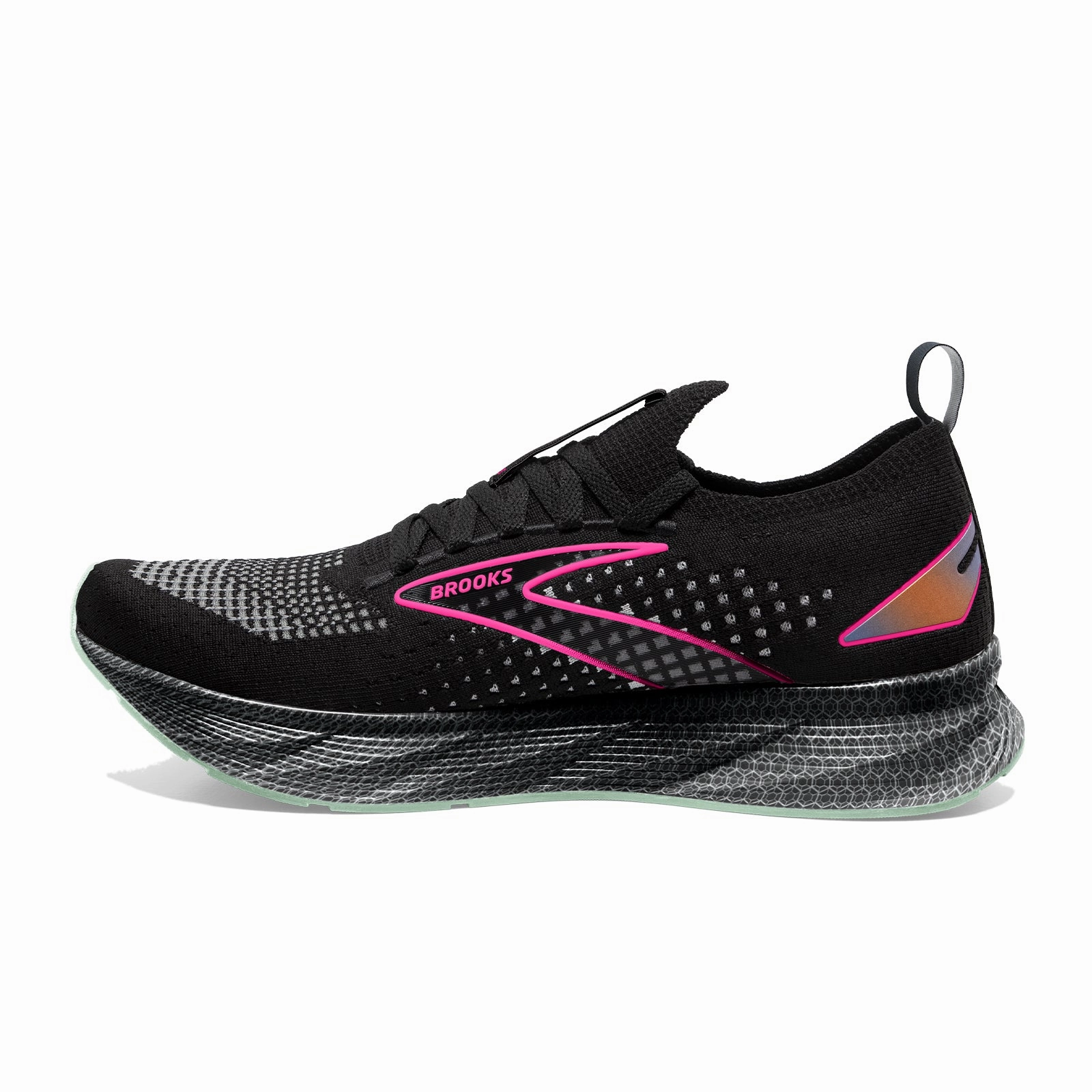 Brooks Levitate StealthFit 6 Running Shoe (Women) - Black/Pink Anti Fatigue
