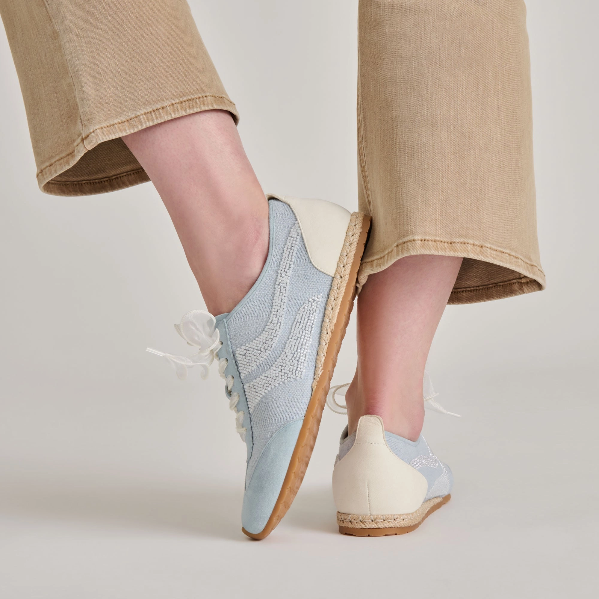 Ventilation System DREAM BEAD SNEAKERS BLUE MULTI BURLAP