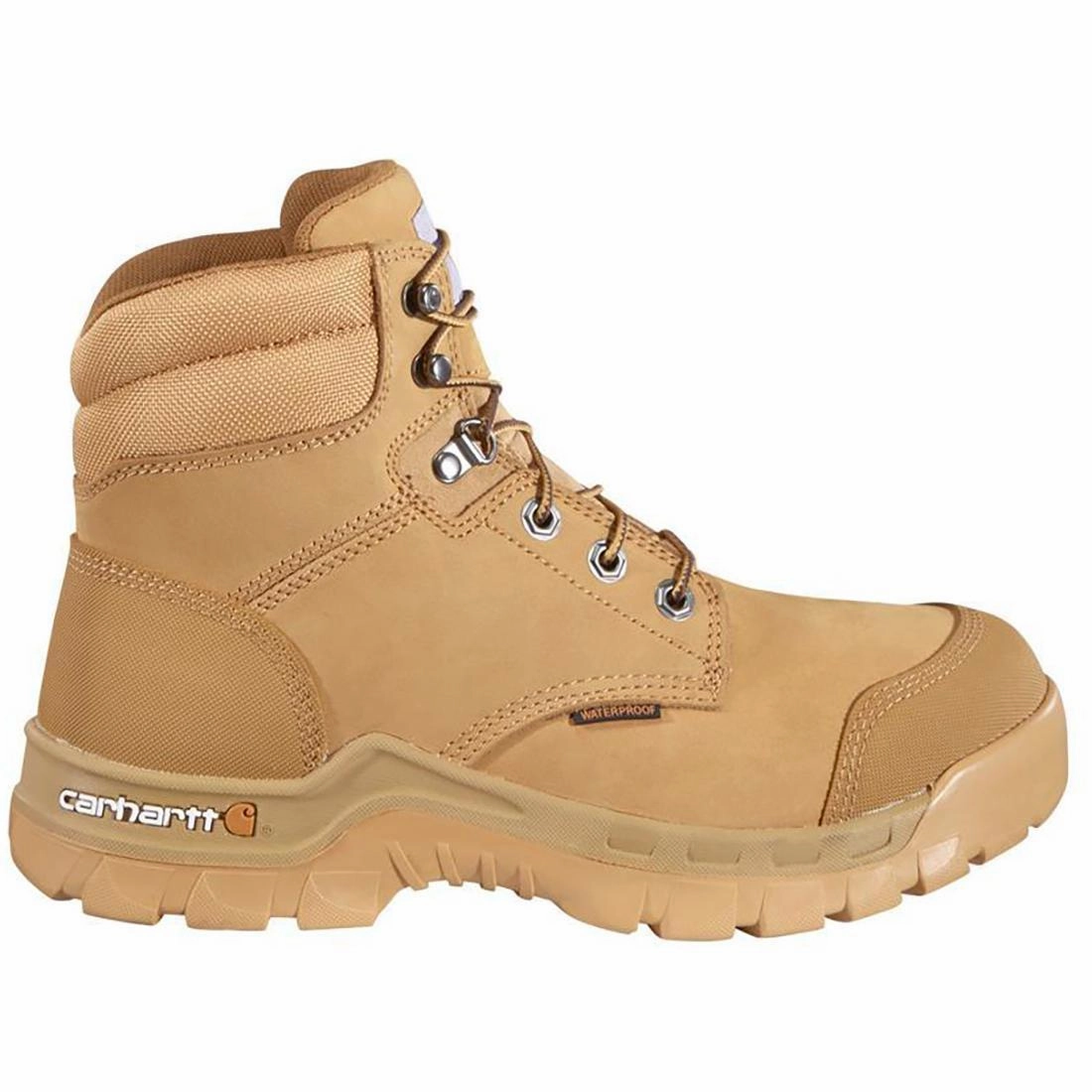 water - resistant 6" Rugged Flex Waterproof Composite Toe Work Work Boot Wheat