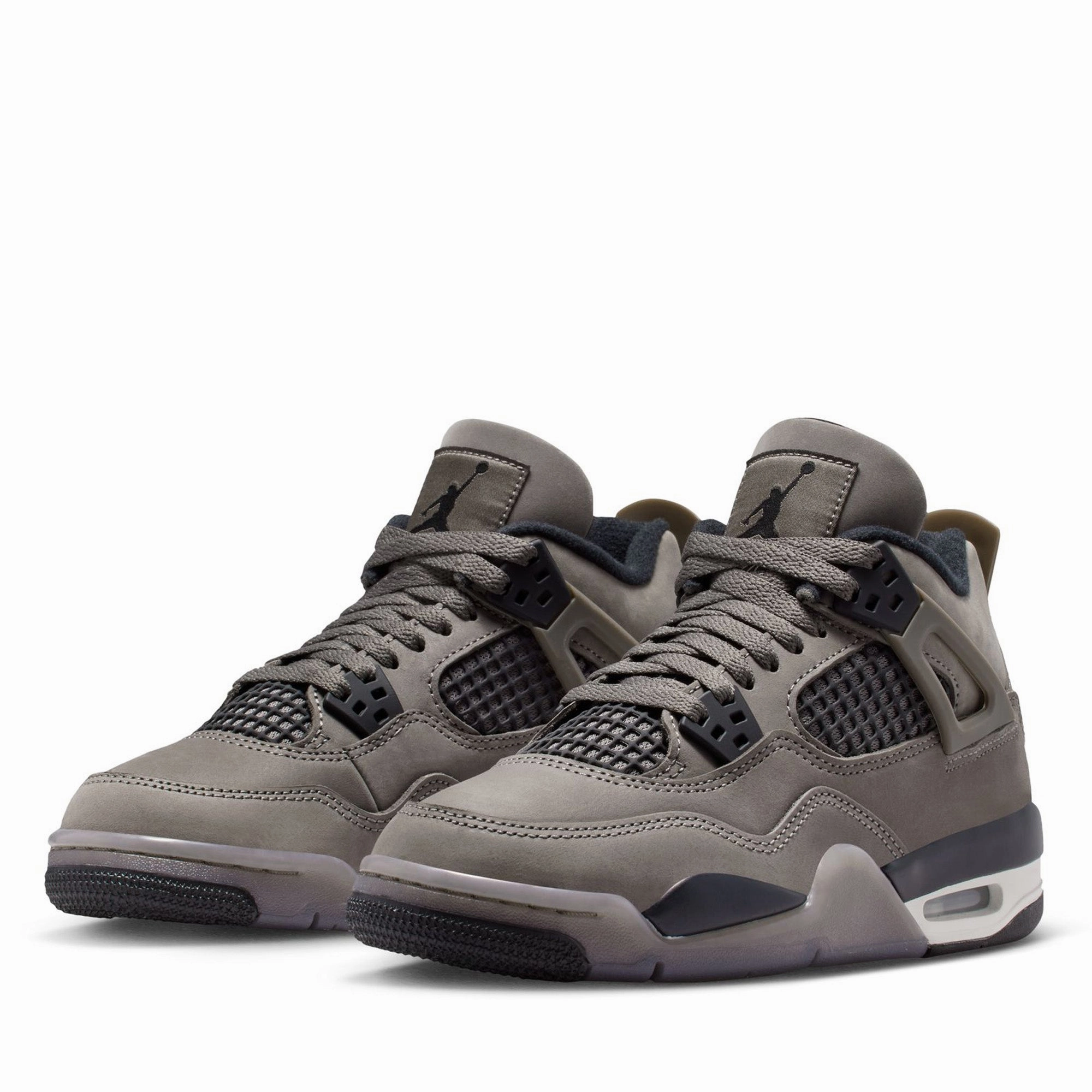 Air Jordan 4 Retro (GS) - Cave Stone/Black Protective Finish Windy Weather