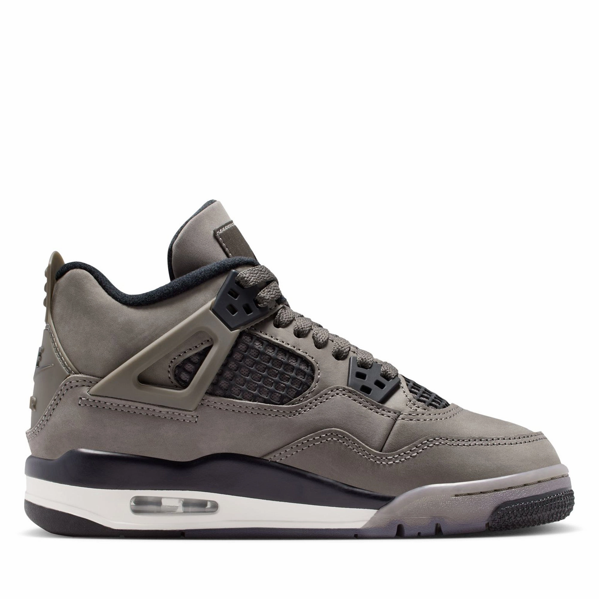 Air Jordan 4 Retro (GS) - Cave Stone/Black Breathable Interior