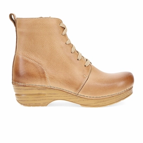 MachineWashable Daily Essentials Dansko Sigourney Mid Boot (Women) - Honey Distressed