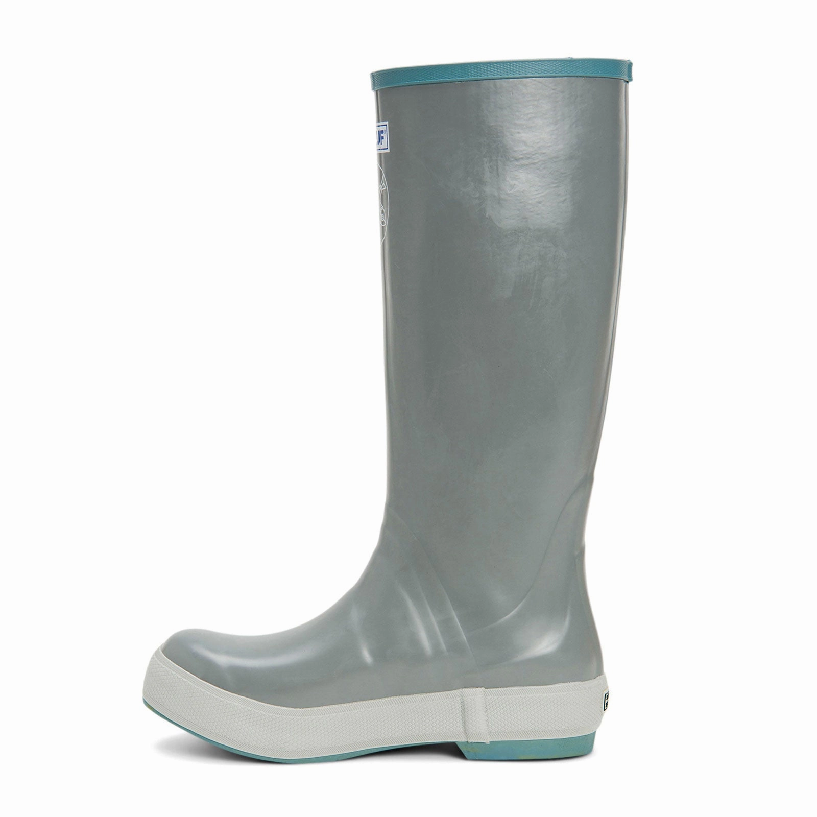XtraTuf Salmon Sisters 15" Legacy Rain Boot (Women) - Gray/Sand Dollar Anti-Slip Function