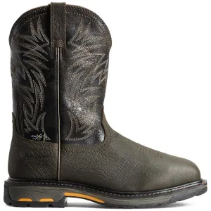 adults' choices WorkHog Composite-Toe Waterproof MetGuard Wide Square Toe Work Boot Bruin Brown