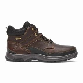 Dunham 8000 Country High Boot (Men) - Brown Breathable Trail Runner
