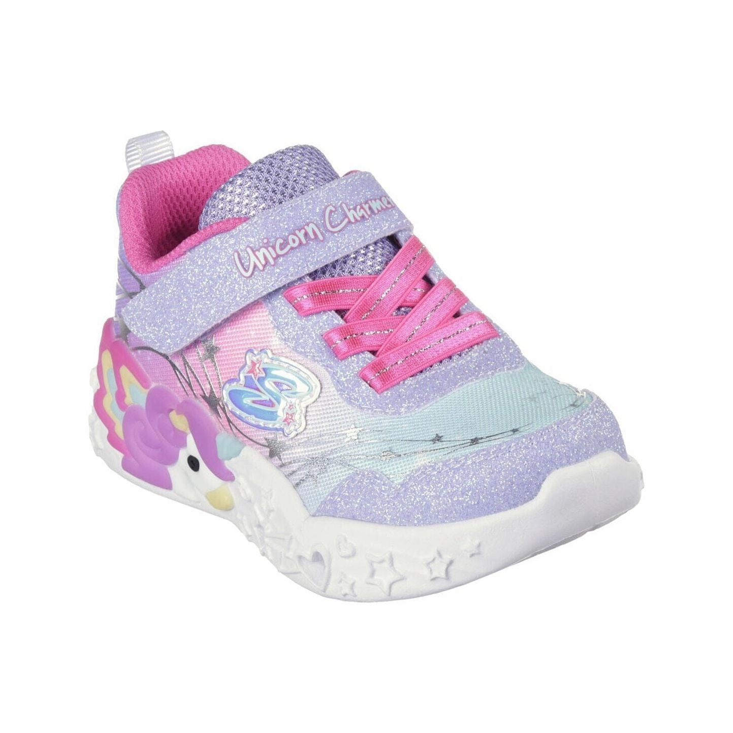 Vegan Leather exact SKECHERS UNICORN CHARMER - LIL STELLAR KIDS'