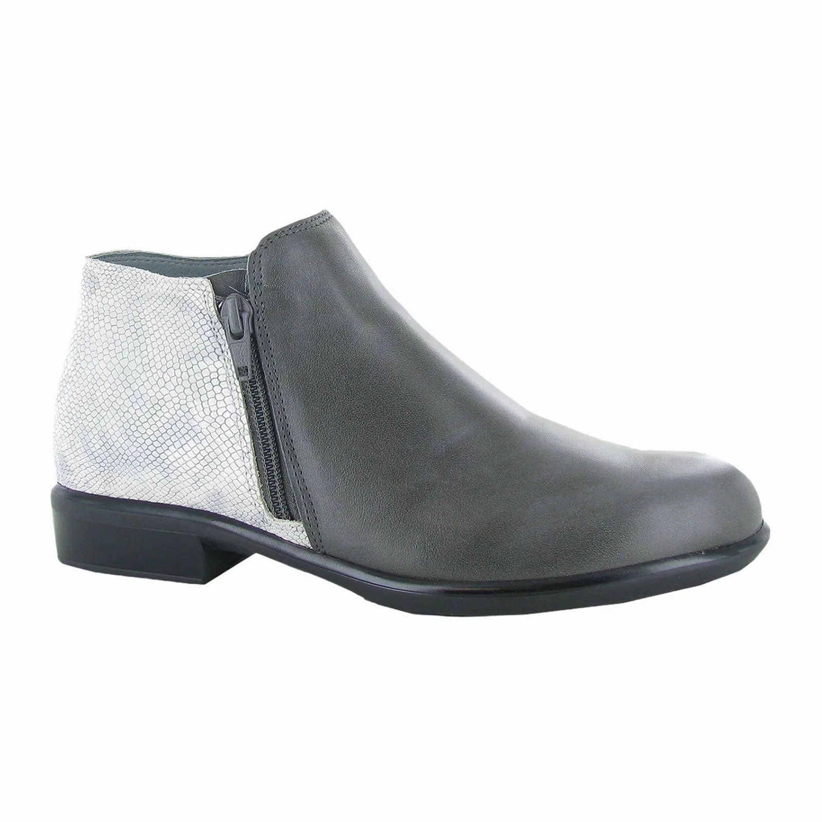 Night Out Arch support Naot Helm Ankle Boot (Women) - Tin Grey/Silver Snake