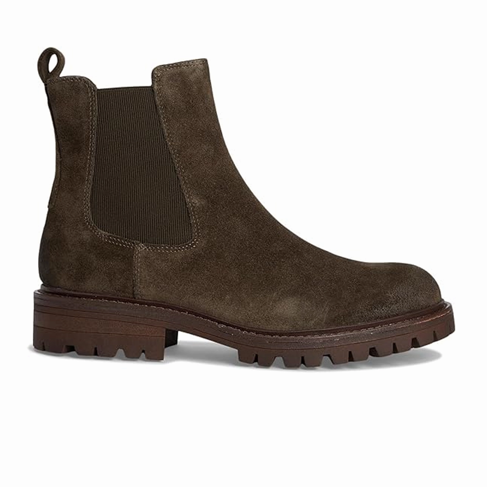 Sofft Amanda Ankle Boot (Women) - Dark Taupe Metallic Accent