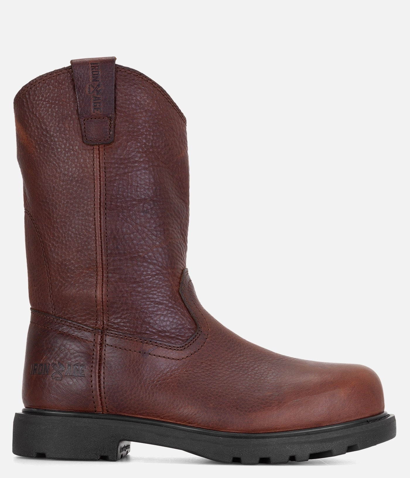 Iron Age Hauler 11" Composite Toe Wellington Work Boot - Men windy